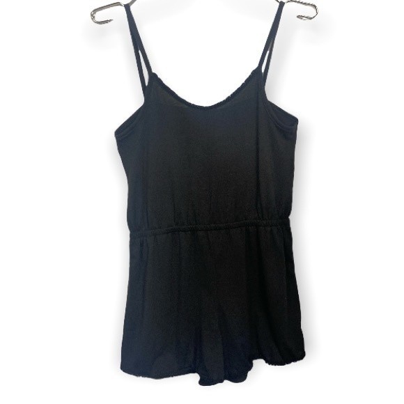 Laugh Out Loud Always Pajamas Shorts Romper Black Size S - Picture 7 of 14